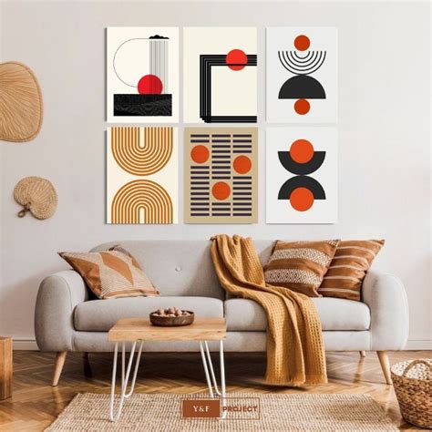 Hiasan Dinding Minimalis – Wall Decor Modern Geometris - balustradellc
