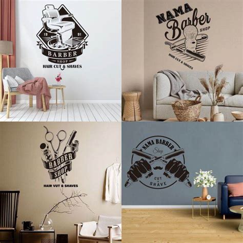 Hiasan Dinding Pangkas Rambut - balustradellc