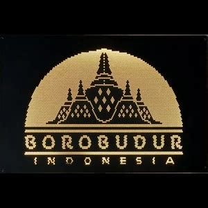Hiasan Dinding Unik Custom Logam Candi Borobudur - balustradellc