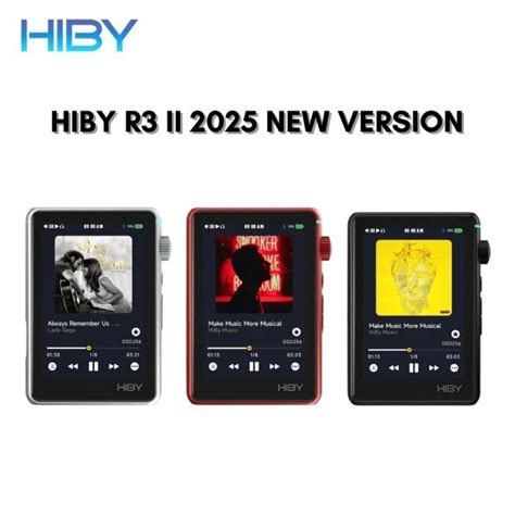 HiBy 2025 R3 II High Resolution Audio Player - Amazon.it - balustradellc