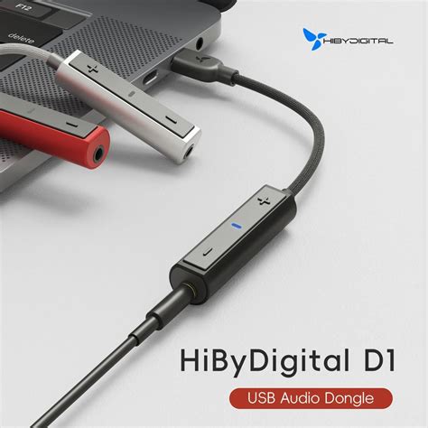 HiBy Digital D1 USB-C Hi-Res DAC - ORANGE - Like Audioquest Dragonfly ... - balustradellc