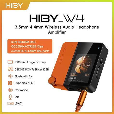 HiBy W4 Bluetooth DAC/Headphone Amplifier Launches with Balanced Output ... - balustradellc