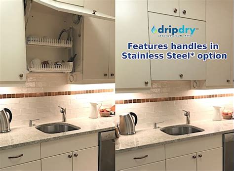 Hidden Dish Drying Rack Under Sink - balustradellc