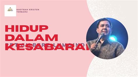 Hidup Dalam Kesabaran - balustradellc