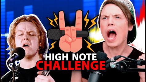 HIGH NOTE CHALLENGE: Lewis Capaldi - "Someone You Loved"