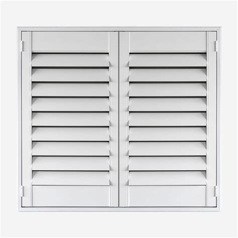 High Quality Customizable White Primer Wood PVC Plantation Shutter ... - balustradellc