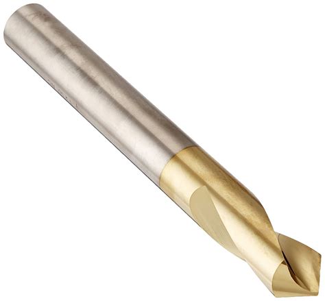 High Speed Steel NC Spotting Drill Bit With 90 Degree Point For Tight ... - balustradellc