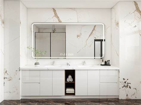High White Gloss Bathroom Cabinet - Wayfair.co.uk - balustradellc