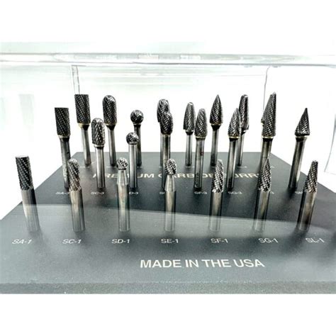 High-Speed Carbide Drill Bit Set 7-Piece USA Made - balustradellc