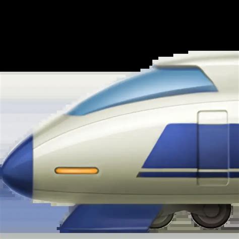 HIGH-SPEED TRAIN WITH BULLET NOSE - Unicode Table