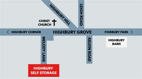 HIGHBURY SELF STORAGE - Self Storage - 2 Melody Lane, …