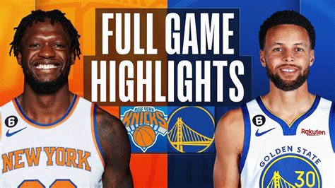 Highlights: Warriors at Knicks (3/15) - CBS Sports - balustradellc