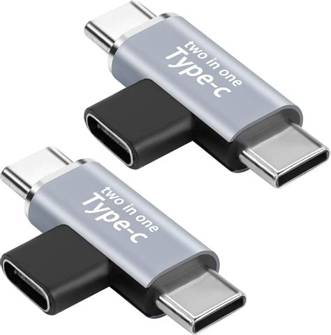 Highly Speed USB C Female Male Adapter USB C Splitter PVC … - balustradellc