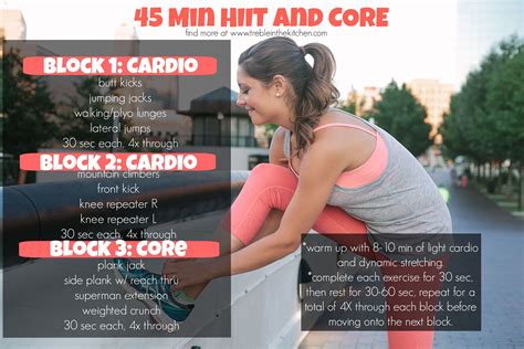 HIIT Cardio and Weights Core Workout