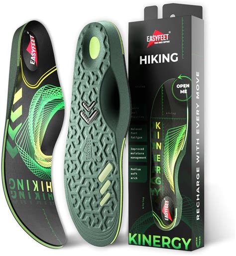 Hiking Boot Insoles Men Women - Arch Support Inserts - Cushioned Hike ... - balustradellc