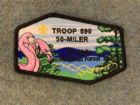 HIKING MERIT BADGE AND 50 MILER — BSA 890