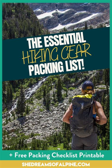 Hiking Packing List: Essential Hiking Gear for Any Hike - balustradellc