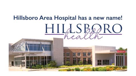 HILLSBORO AREA HOSPITAL, INC. NPI 1407901606