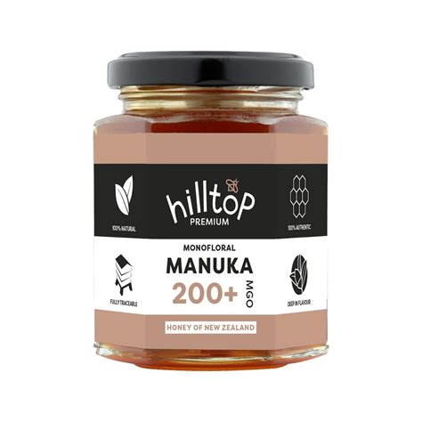 HILLTOP HONEY NEW ZEALAND MANUKA HONEY MGO 250 …