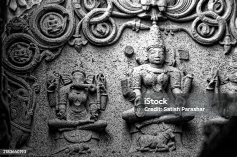 Hindu Deity Carving royalty-free images - Shutterstock - balustradellc