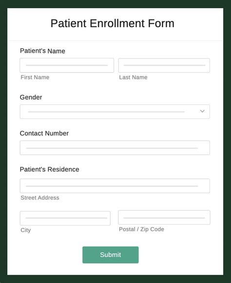 HIPAA Compliant Form Builder