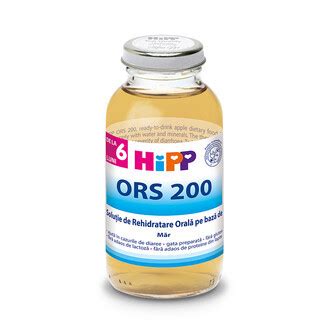 HIPP ORS 200 solutie rehidratanta diaree mar x 200 ml (Hipp)