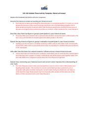 HIS 100 Module Three Activity Context HIS 100 Module Three Activity