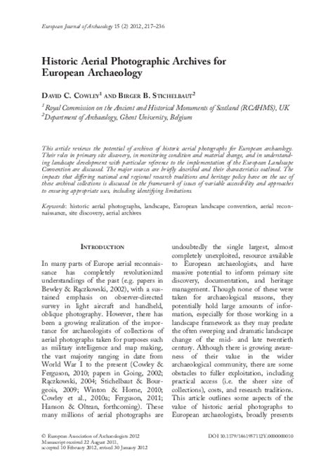 Historic Aerial Photographic Archives for European Archaeology - wintechmobiles.com