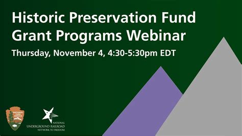 Historic Preservation Fund Grant Programs - U.S. - muktibox.com