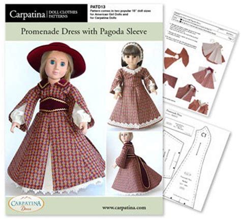 Historical Doll Clothes Patterns - muktibox.com