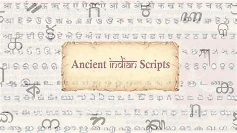 History and Types of Script in Ancient Indian Civilization - muktibox.com