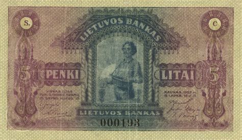 History of money in Lithuania: the First Litas Notes … - balustradellc