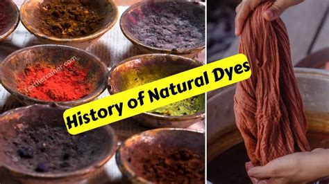 History of Natural Dye: From Ancient to Modern World - wintechmobiles.com
