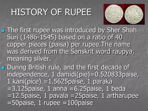 History of the rupee - balustradellc