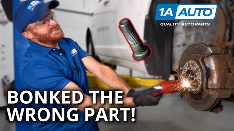 Hit a Lug Stud by Mistake! How to Repair or Replace Damaged Wheel Studs ... - balustradellc