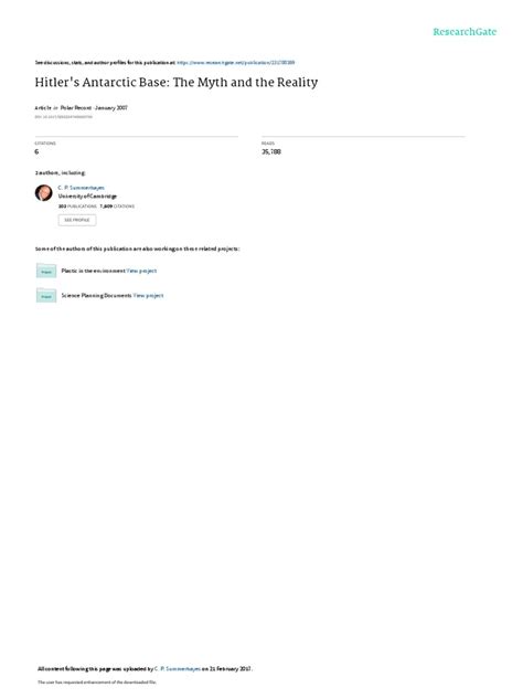 Hitler's Antarctic base: the myth and the reality - balustradellc