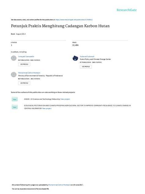 Hitungkarbon UnescoB5 Mzfinal | PDF - Scribd - raincitystudios.com