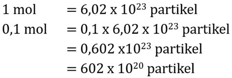 Hitunglah jumlah partikel yang terdapat dalam seti... - Roboguru - wintechmobiles.com