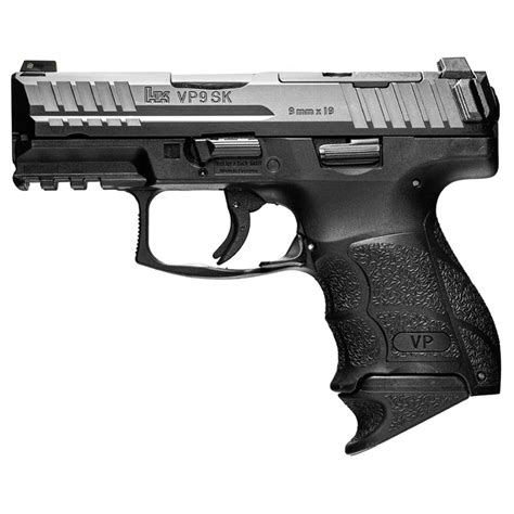 HK VP9SK 9mm Luger Pistol 15 Rounds Optics Ready Night Sights