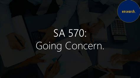 HKSA 570 Going Concern - Hong Kong Institute of …