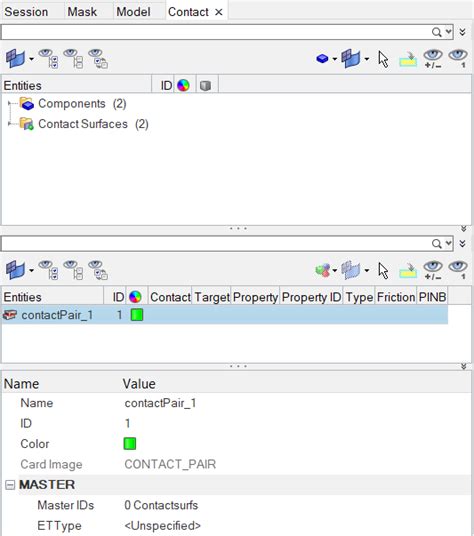 HM-4420: Define ANSYS Contacts for Models in HyperMesh - Altair