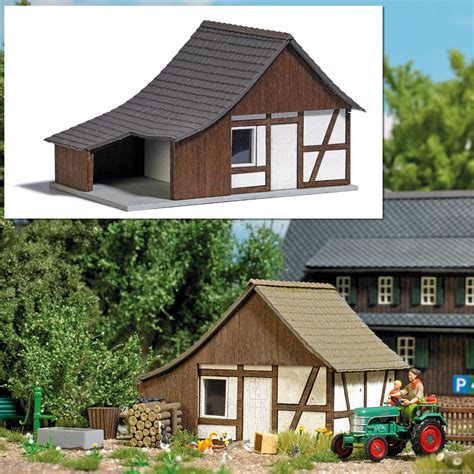 HO Scale Farmhouse Buildings from Busch - Reynaulds