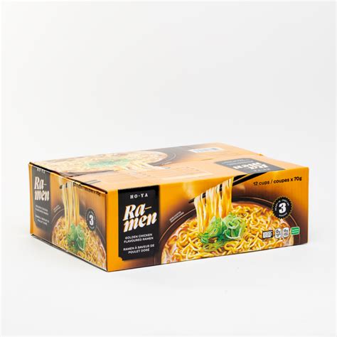 HO-YA Golden Chicken Flavoured Ramen - Ran Foods Inc