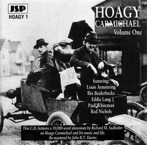 HOAGY CARMICHAEL 1925-29 JSP CD Bix Beiderbecke Red Nichols Louis Armstrong