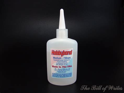 HOBBYBOND SUPER GLUE - YouTube