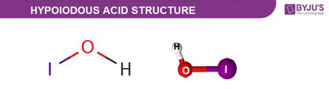 HOI - Hypoiodous Acid Structure, Molecular Mass, …