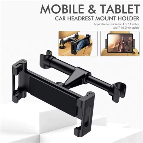 Holder Hp Tablet Jok Mobil HBS01 - MERAH - raincitystudios.com