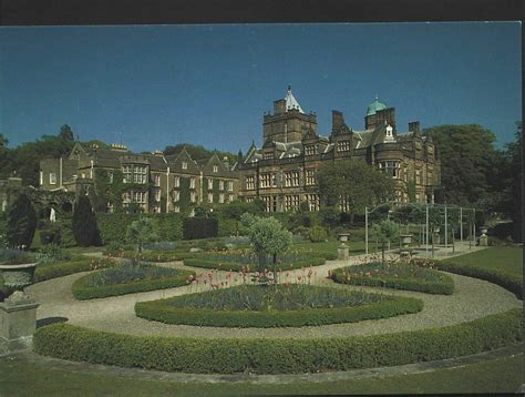 HOLKER HALL Aerial View Cark-in-Cartmel, Cumbria RP Postcard …