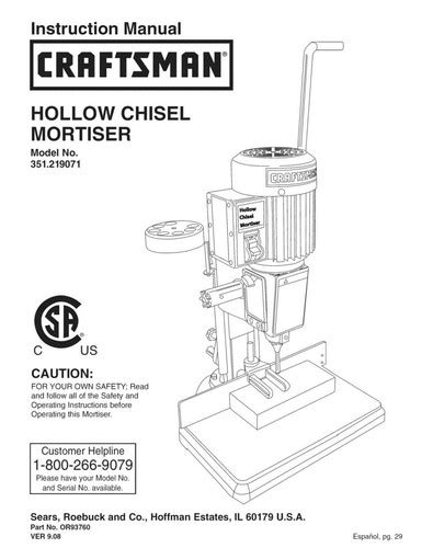 Hollow Chisel Mortiser Craftsman: A Complete Guide - balustradellc