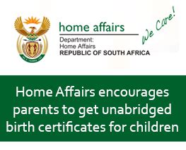 Home Affairs on requirements for children travelling through South ... - balustradellc